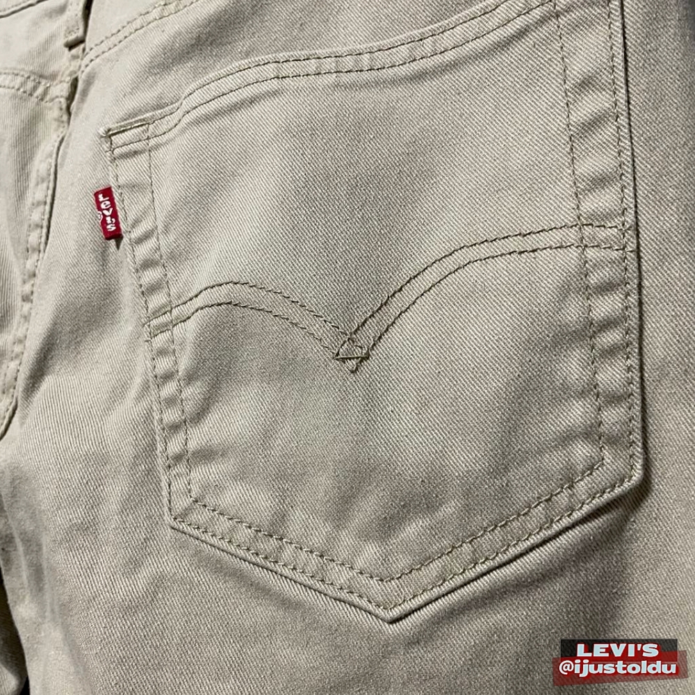 Levi's 502 Denim Jeans | Men's W32 - L34 | Beige, Slim Straight, Zip Fly - Picture 10 of 15